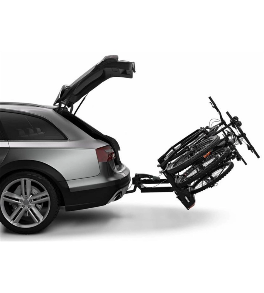 Portabici da gancio traino Thule "VeloSpace XT" nero 3 biciclette