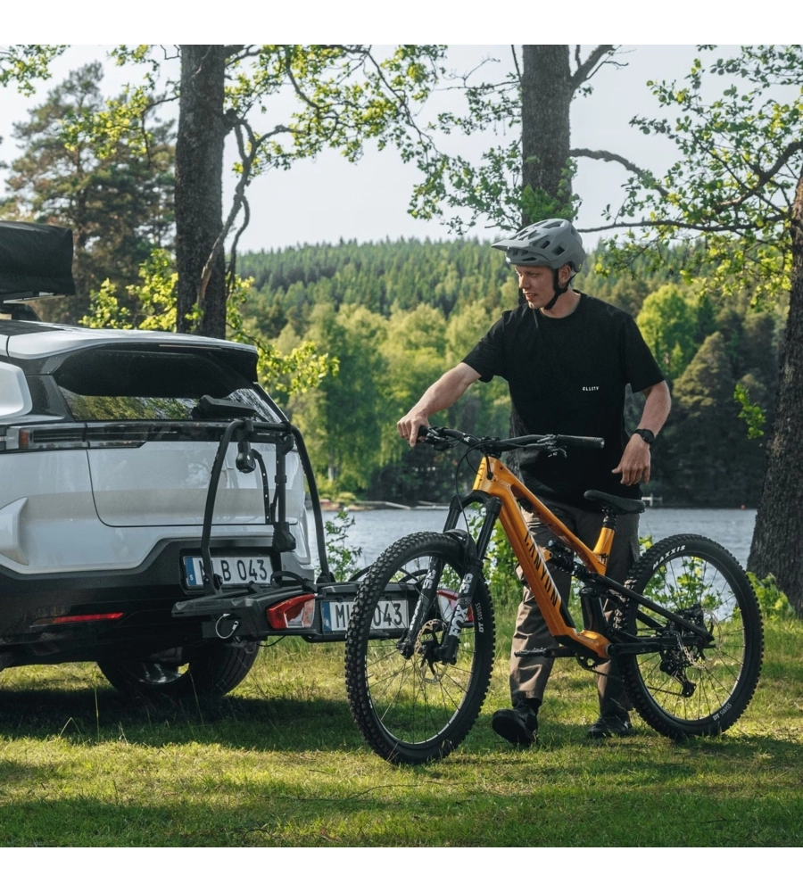 Portabici da gancio traino Thule "VeloSpace 3" 2 biciclette