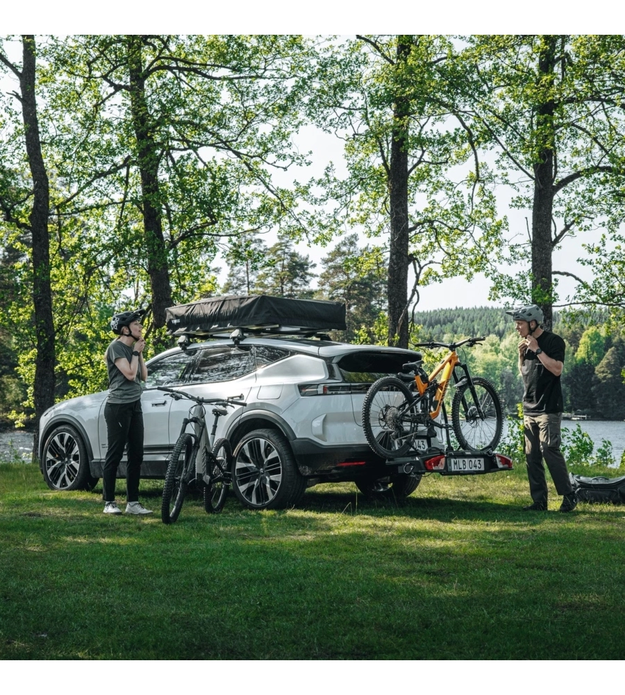 Portabici da gancio traino Thule "VeloSpace 3" 2 biciclette