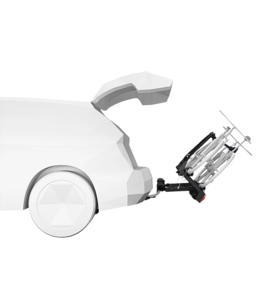 Portabici da gancio traino Thule "VeloSpace 3" 2 biciclette