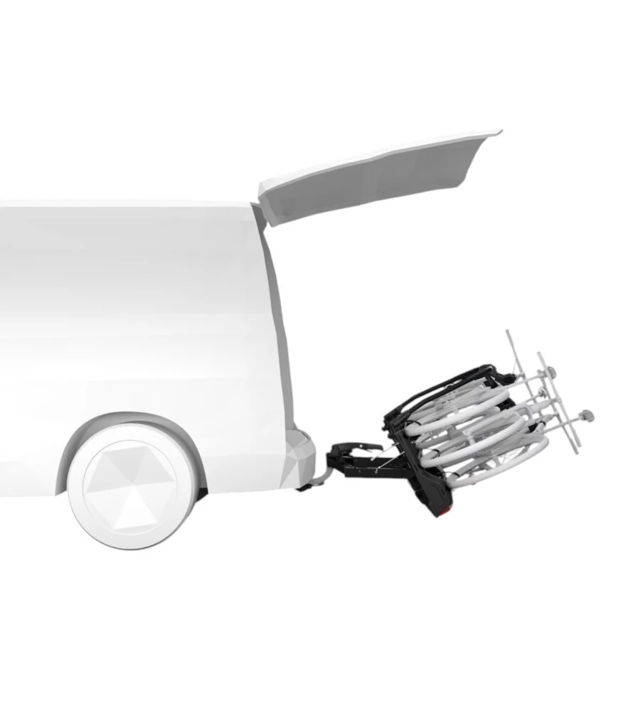 Portabici da gancio traino Thule "VeloSpace 3" 3 biciclette