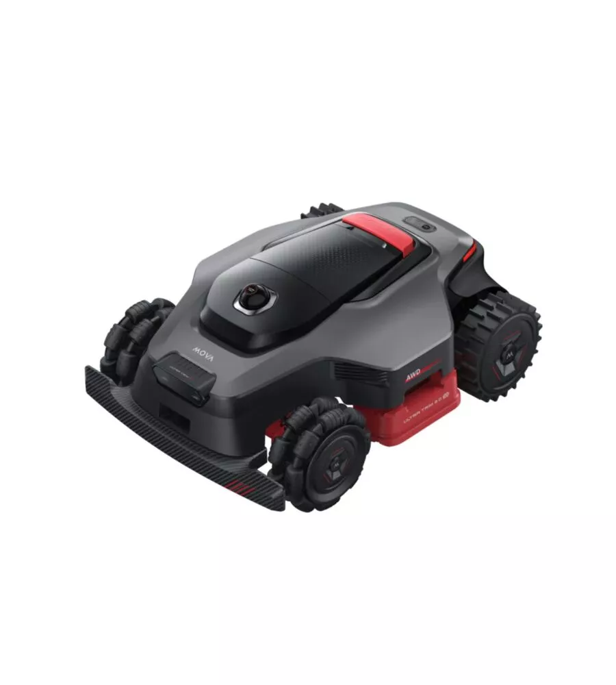 Robot tagliaerba Mova "Lidax Ultra 2000" area di taglio 2000 mq - 360° Lidar 3d + Ai dual-vision + Ultraview 3.0