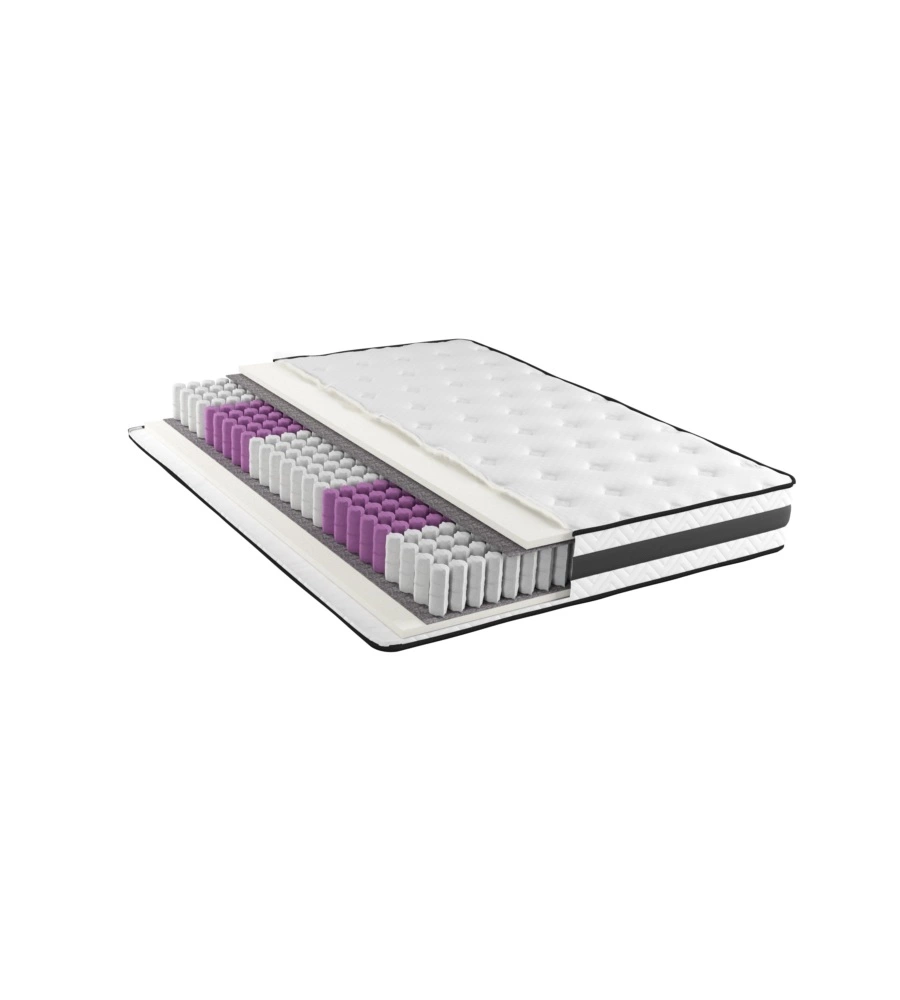 MATERASSO UNA PIAZZA E MEZZA "POCKET" CON MOLLE INSACCHETTATE 120X190X22 CM