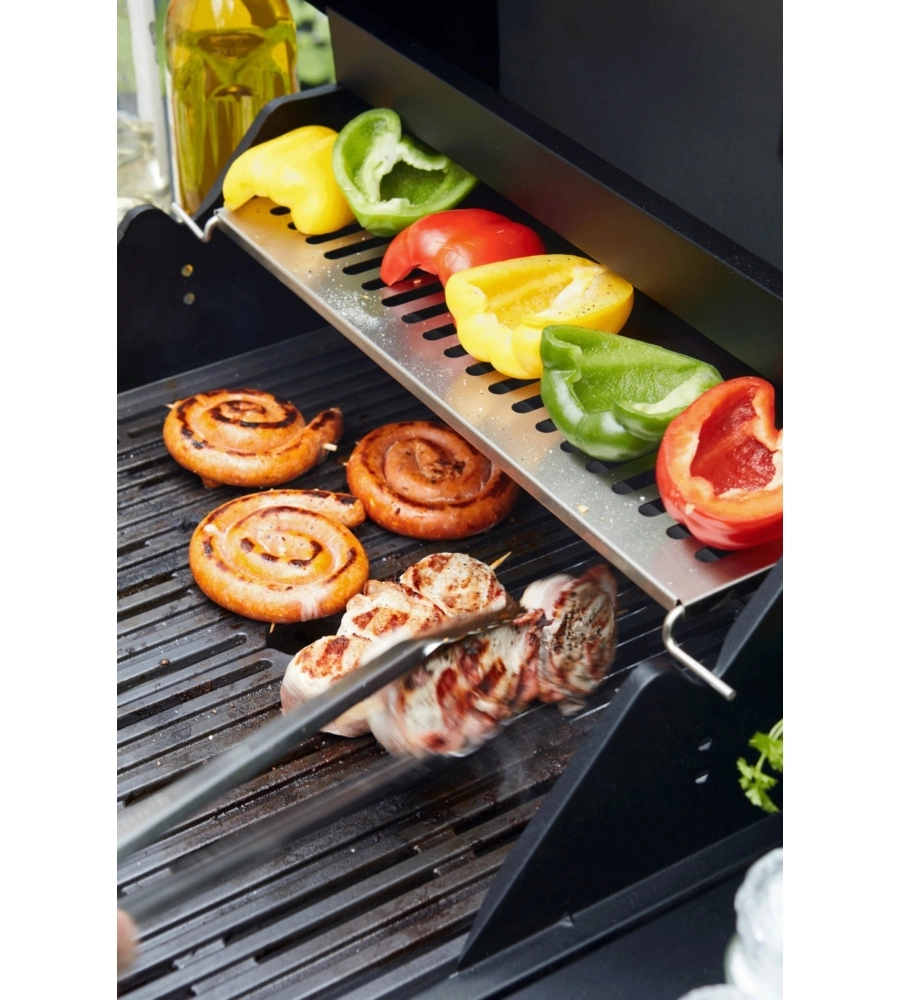 Barbecue elettrico barbecook "E-Luca" nero 2 fuochi