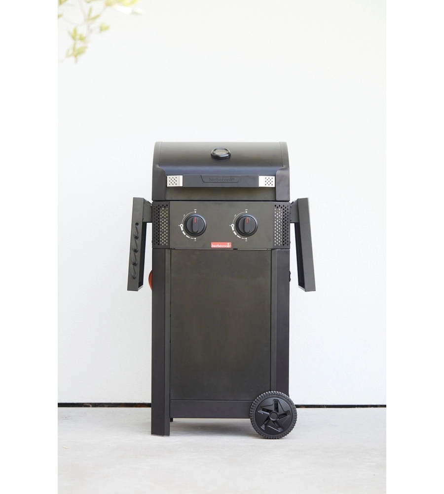Barbecue a gas Barbecook "Luca 210" nero 2 fuochi