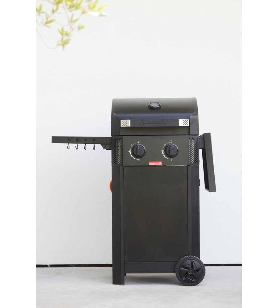 Barbecue a gas Barbecook "Luca 210" nero 2 fuochi