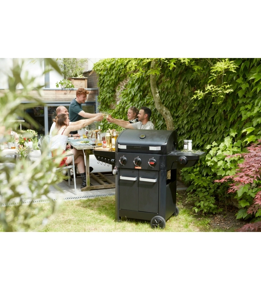Barbecue a gas Barbecook "Luca 312" nero 4 fuochi