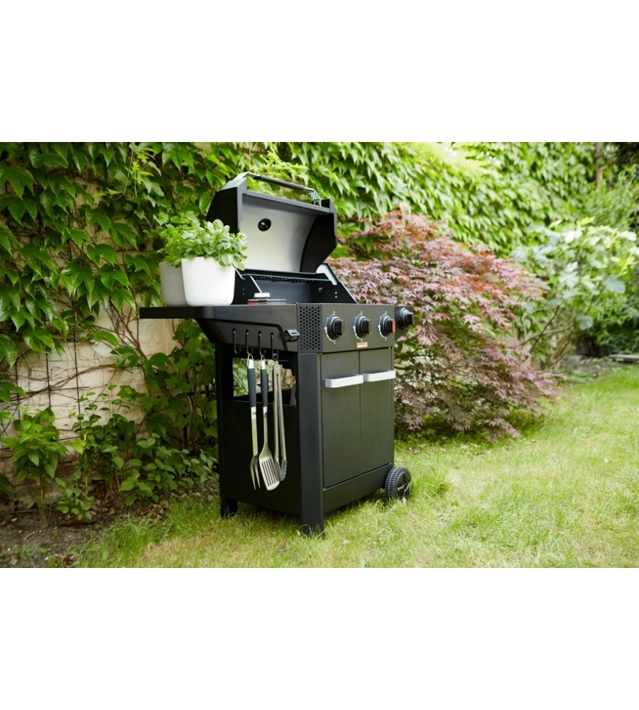 Barbecue a gas Barbecook "Luca 312" nero 4 fuochi