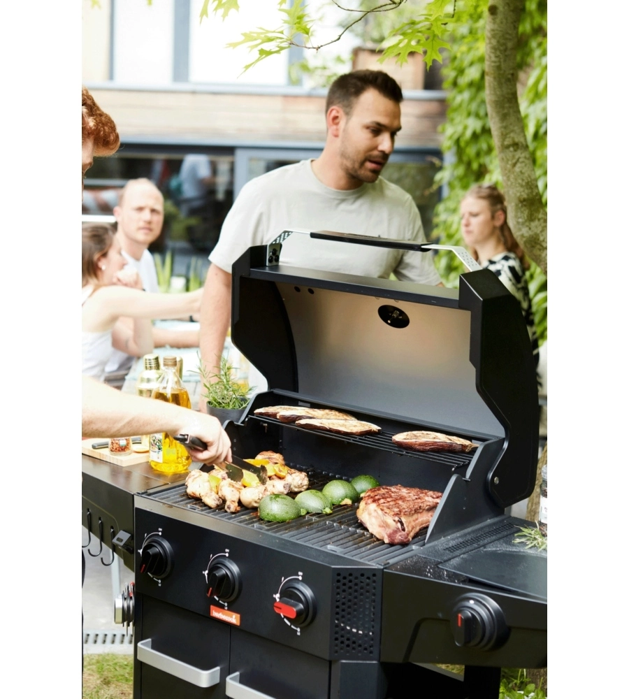 Barbecue a gas Barbecook "Luca 312" nero 4 fuochi