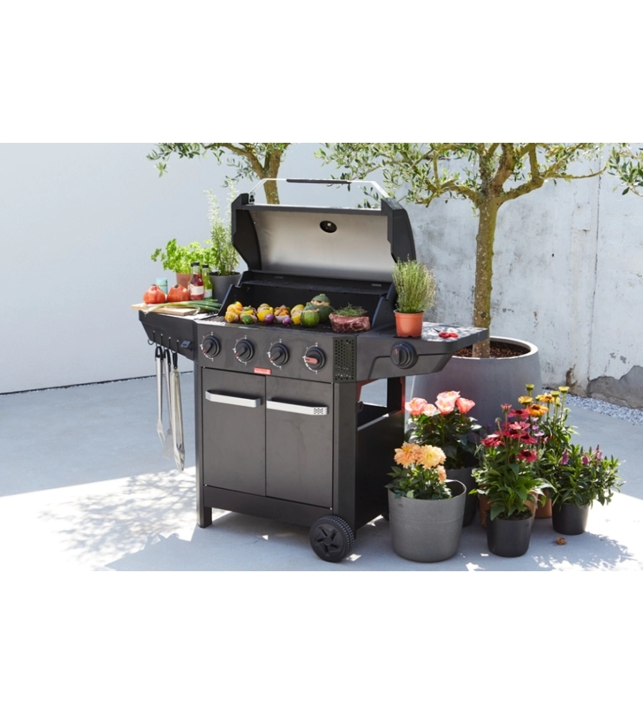 Barbecue a gas Barbecook "Luca 412" nero 5 fuochi