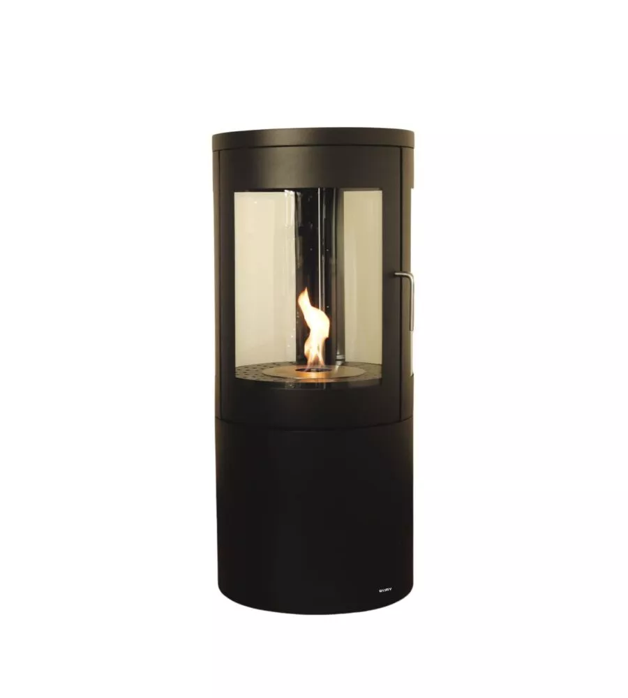 Stufa a bioetanolo Tecno Air System "Ruby Lagazuoi" nero 3000W