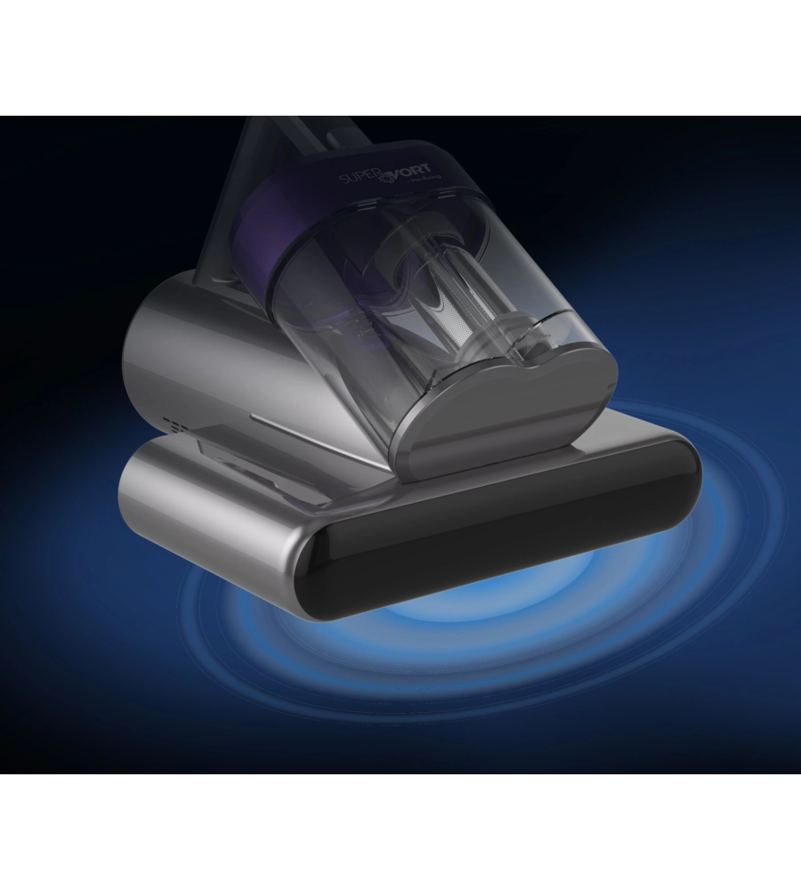 Aspirapolvere batti materasso con luce UV 300W