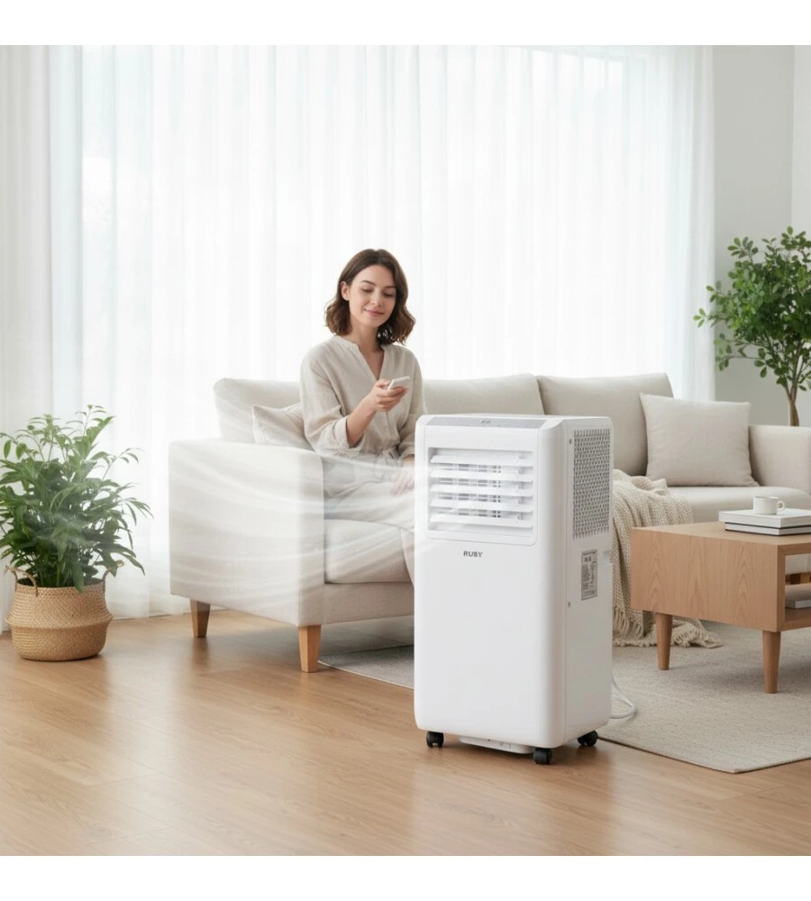 Condizionatore portatile Tecno Air System "Zeus" con wifi 9000 btu