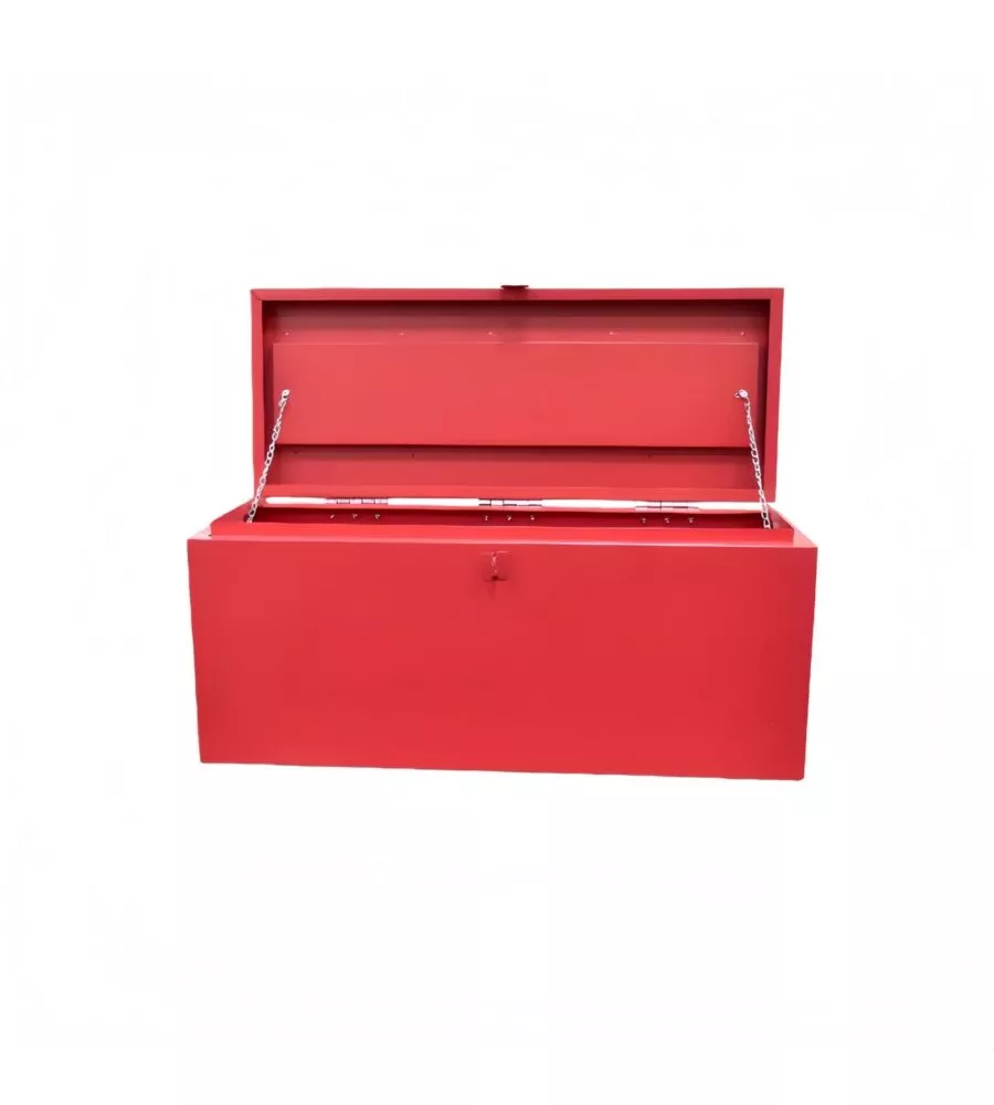Baule porta attrezzi in acciaio Essenza portata 100 kg 62x24,5x28 cm