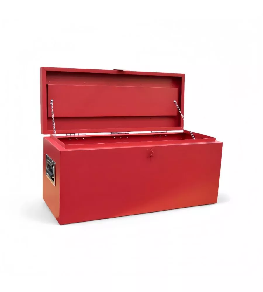 Baule porta attrezzi in acciaio Essenza portata 100 kg 62x24,5x28 cm