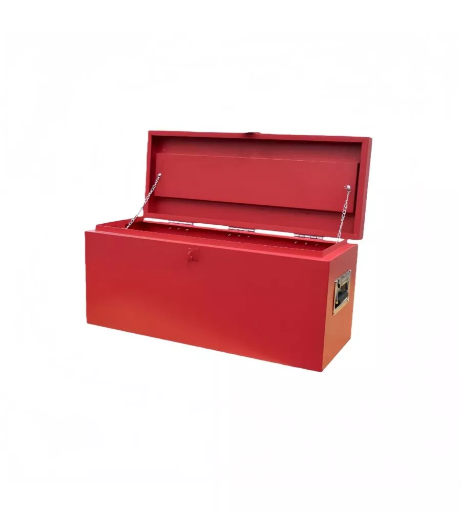 Baule porta attrezzi in acciaio Essenza portata 100 kg 62x24,5x28 cm