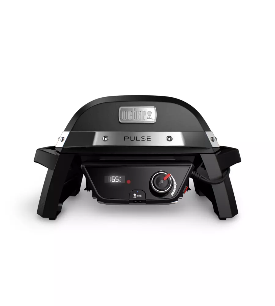 Barbecue elettrico Weber "Pulse 1000" nero con griglia 41x31 cm