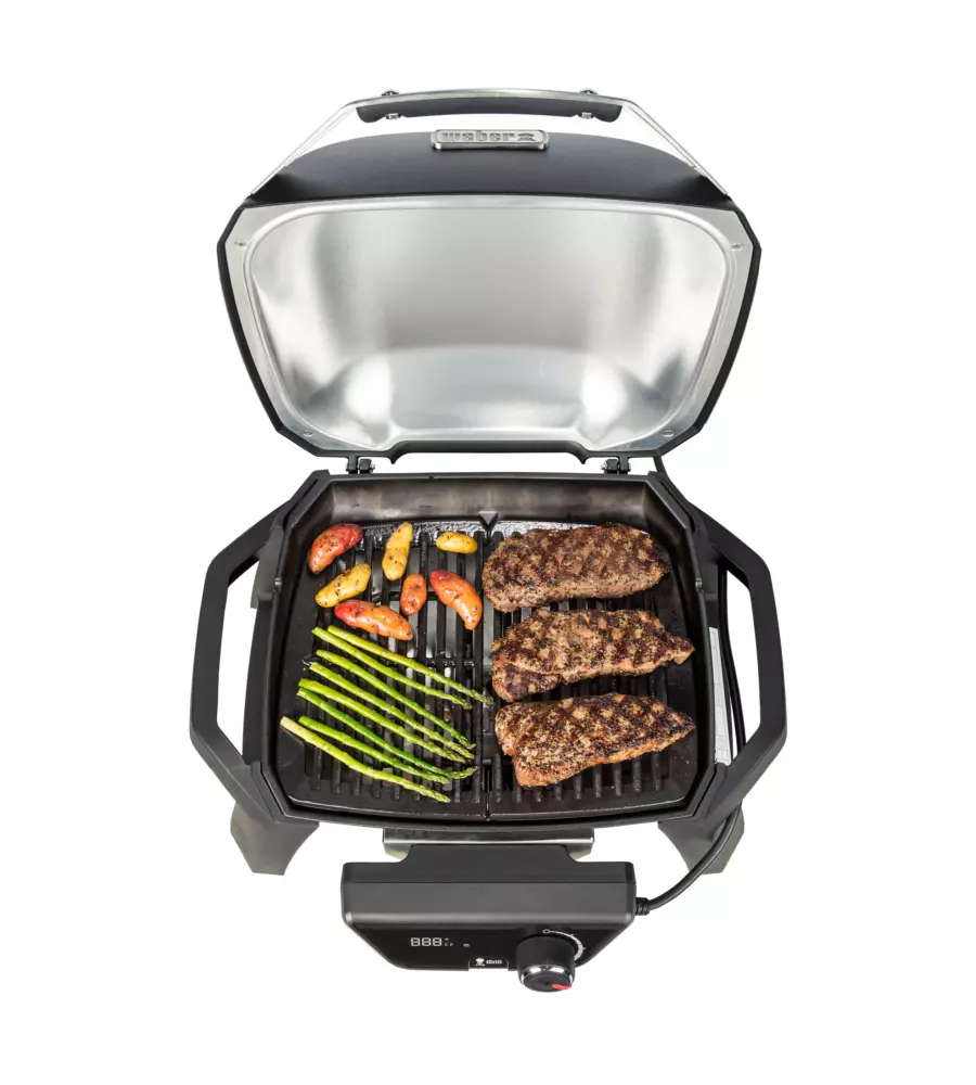 Barbecue elettrico Weber "Pulse 1000" nero con griglia 41x31 cm