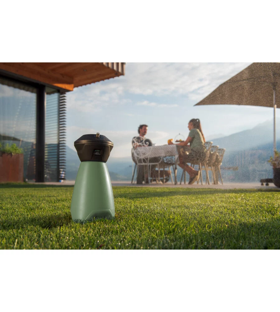 Geyser nebulizzatore antizanzare a batteria portatile Stocker verde 2l 2,5 bar 3,6V 2,5 Ah