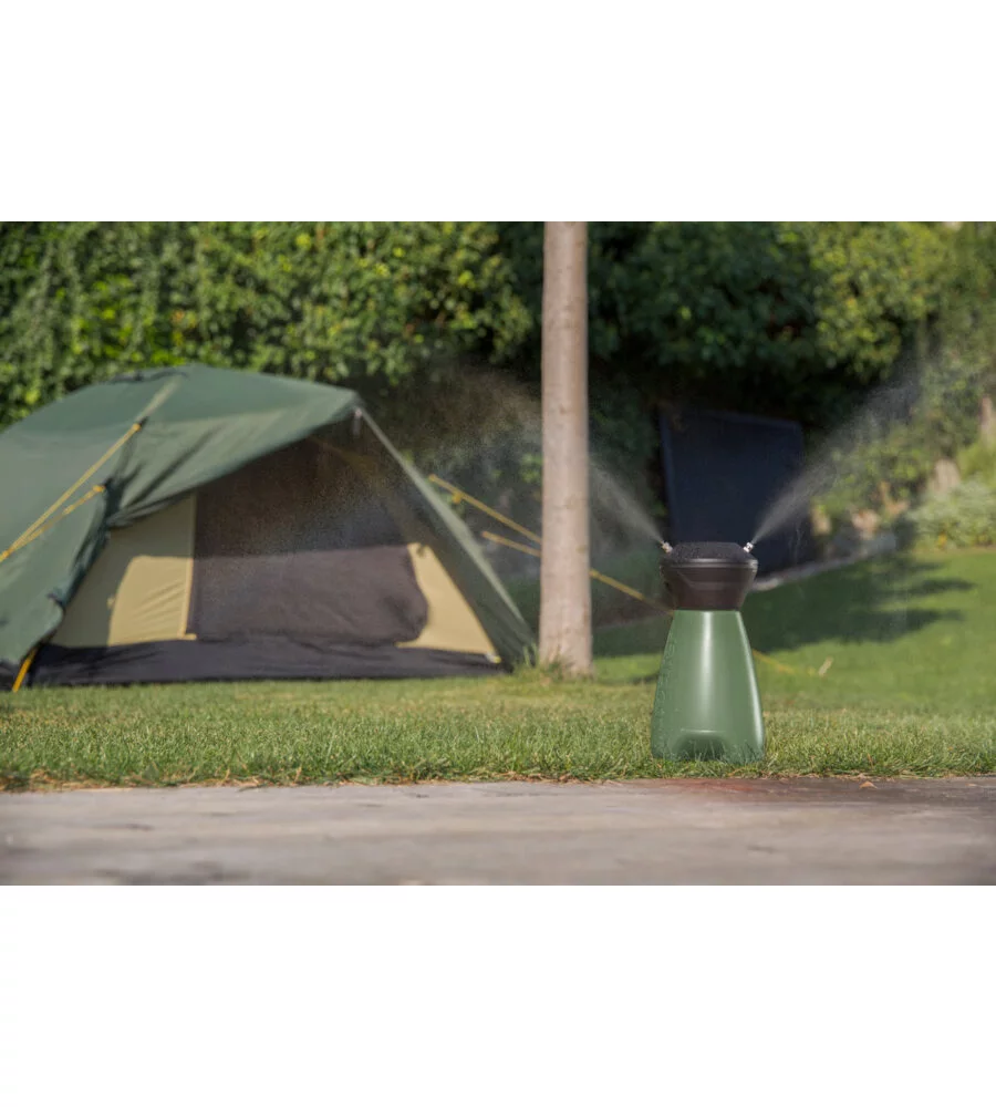 Geyser nebulizzatore antizanzare a batteria portatile Stocker verde 2l 2,5 bar 3,6V 2,5 Ah