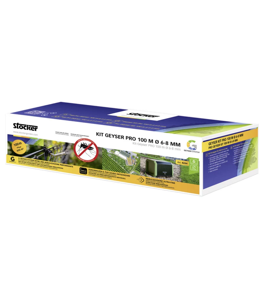 Kit per impianti Stocker "Geyser Pro" 100 mt