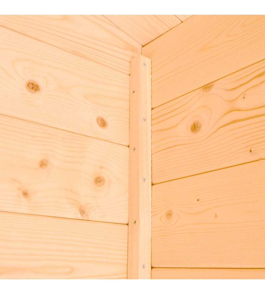 Casetta in legno da giardino Alce "Michelle" in abete 396x249x236 cm