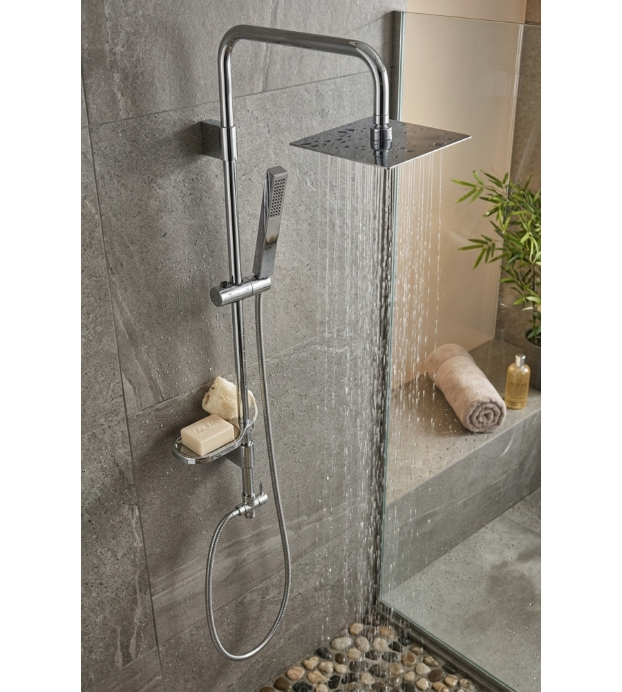 Saliscendi doccia Decor Bagno cromato 90 cm