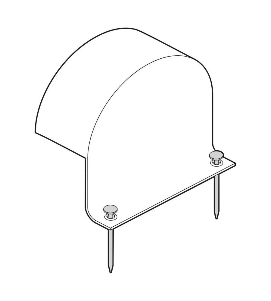 Copriruota per caravan, camper e rimorchi Lampa "L" 65x67 cm - cod. 15965