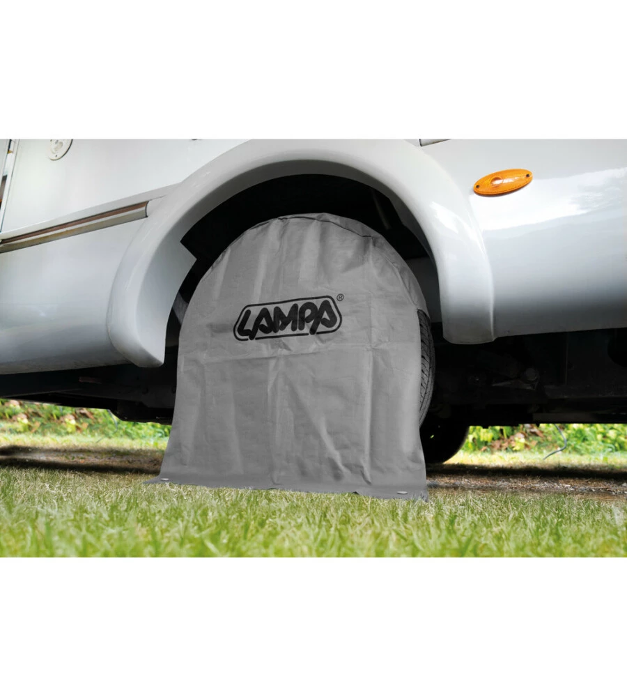 Copriruota per caravan, camper e rimorchi Lampa "XL" 80x75 cm - cod. 15966