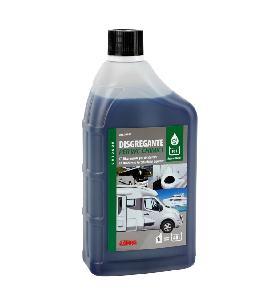 Disgregante antiodore per wc chimici Lampa 1 lt - cod. 38020