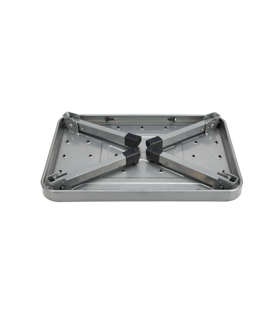Scaletta pieghevole in acciaio Lampa portata 150 kg