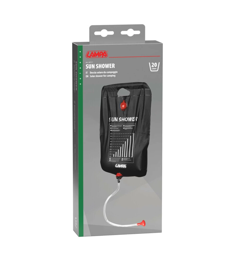 Doccia solare da campeggio Lampa 20 lt - cod. 40717