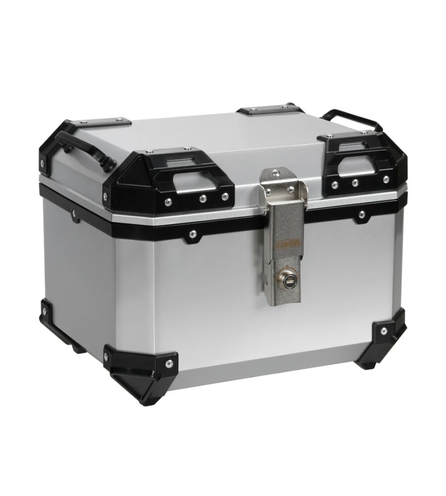 Baule porta oggetti per moto Lampa "T-Box 35S" argento 35 litri - cod. 91666