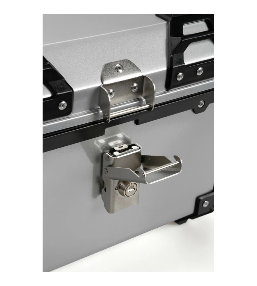 Baule porta oggetti per moto Lampa "T-Box 35S" argento 35 litri - cod. 91666