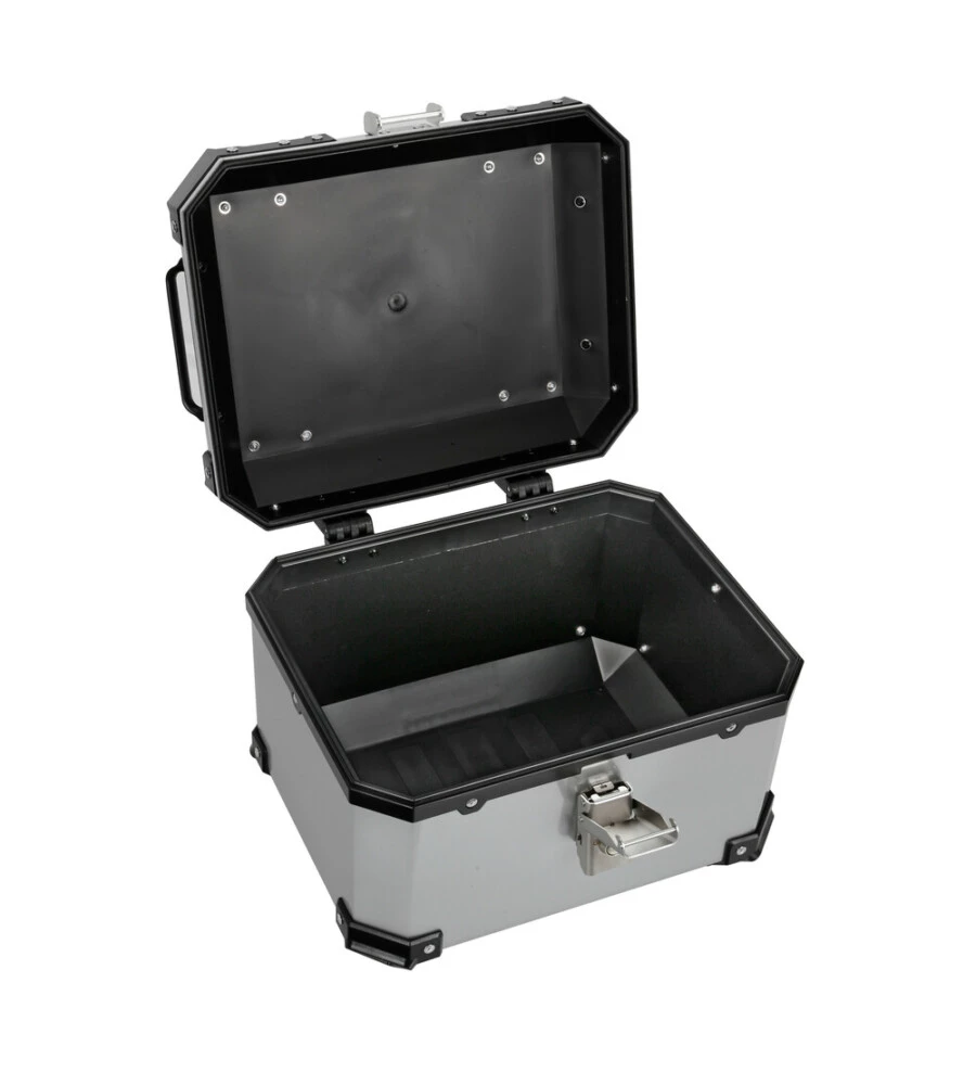 Baule porta oggetti per moto Lampa "T-Box 35S" argento 35 litri - cod. 91666