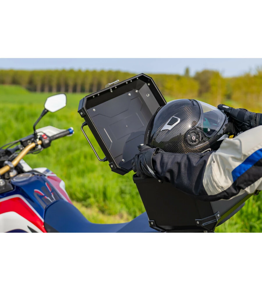 Baule porta oggetti per moto Lampa "T-Box 35B" nero 45 litri - cod. 91667