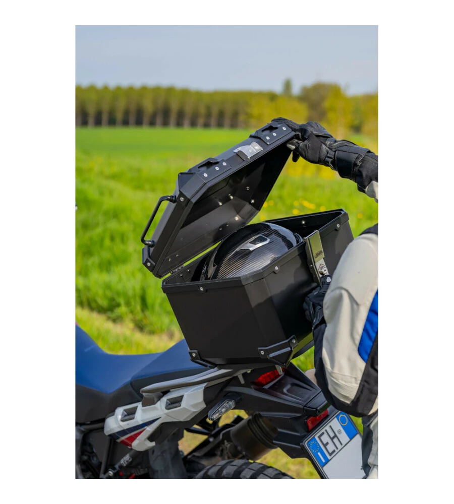 Baule porta oggetti per moto Lampa "T-Box 35B" nero 45 litri - cod. 91667