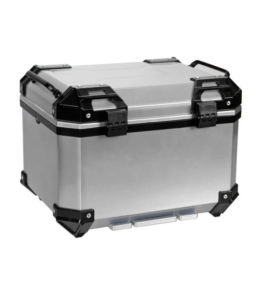 Baule porta oggetti per moto Lampa "T-Box 45S" argento 45 litri - cod. 91668