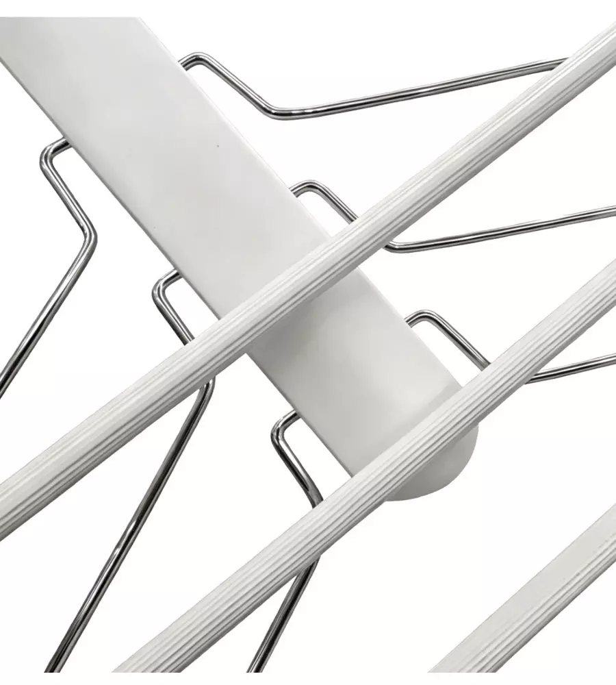 Grucce multifunzionali per pantaloni bianco