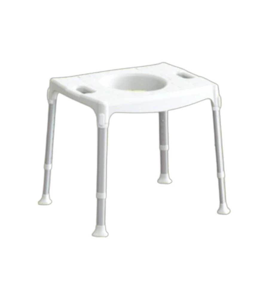 Sedia comoda bianca K Design 51x40x39\54 cm