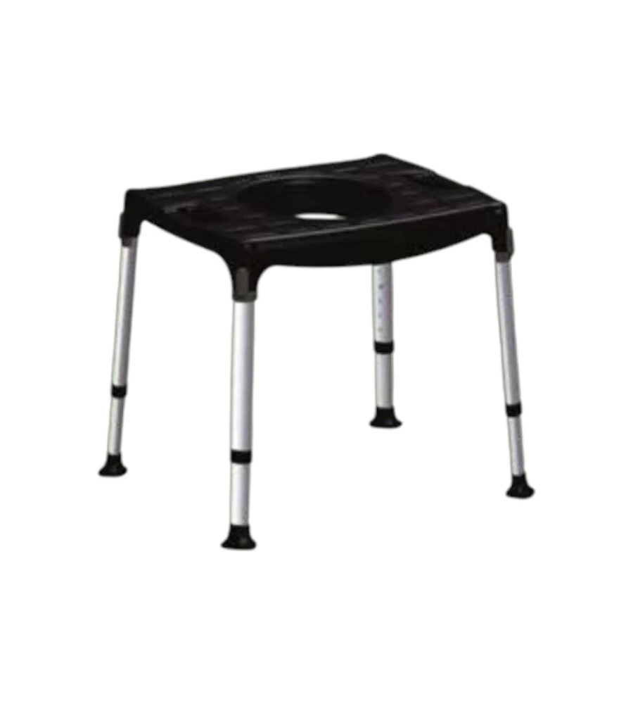 Sedia comoda K Design nero 51x40x39\54 cm