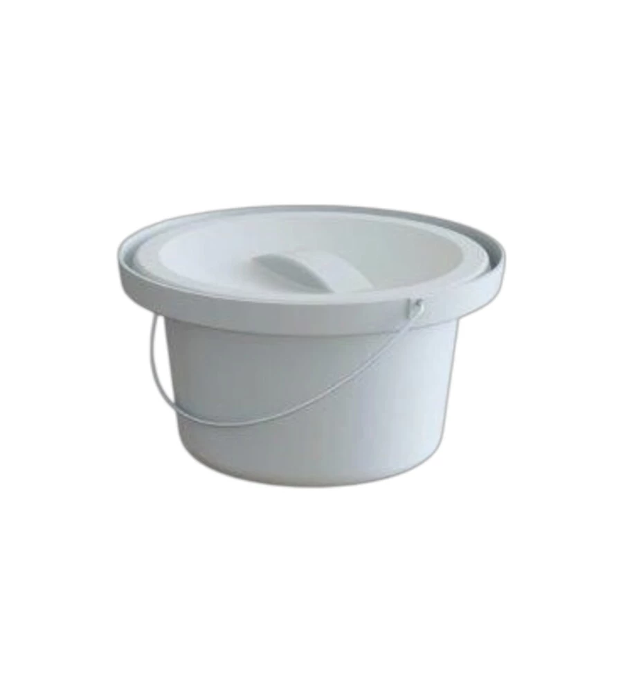 Secchio K Design con coperchio per "Sedia Comoda" Ø 31,5x17 cm