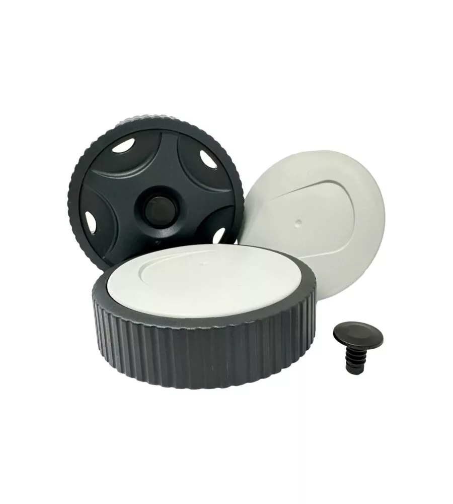 Ruote in plastica per carrello avvolgitubo per l'irrigazione gf concept