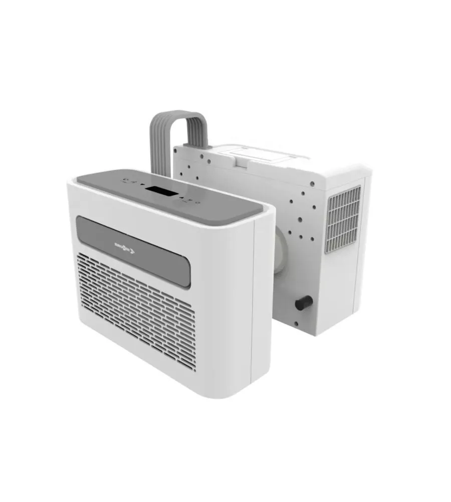 Climatizzatore portatile da campeggio Brunner "Polarys Twinair NG Hot&Cold" con unità esterna 5200 BTU