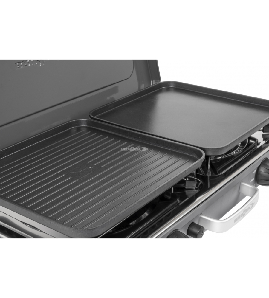 Fornello a gas Brunner "Devil Kookmaster Standalone 30" 2 fuochi 30 mbar