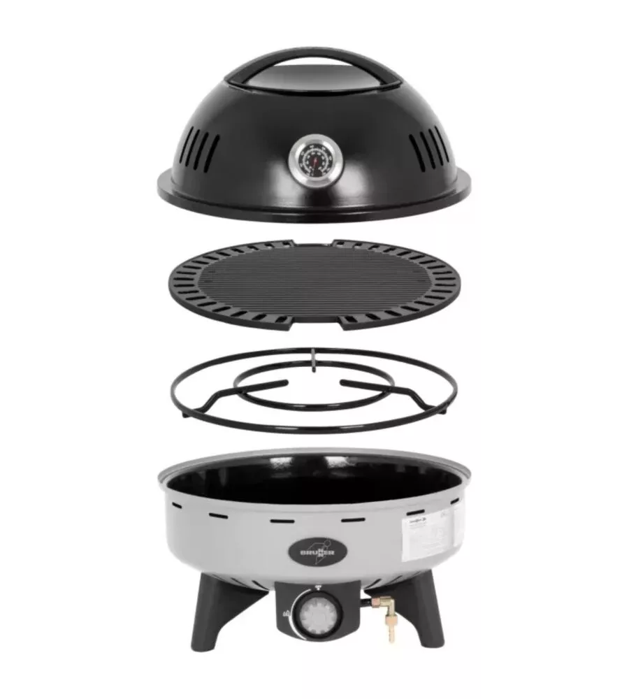 Fornello a fas portatile Brunner "Devil BBQruiser LT" 30 mbar
