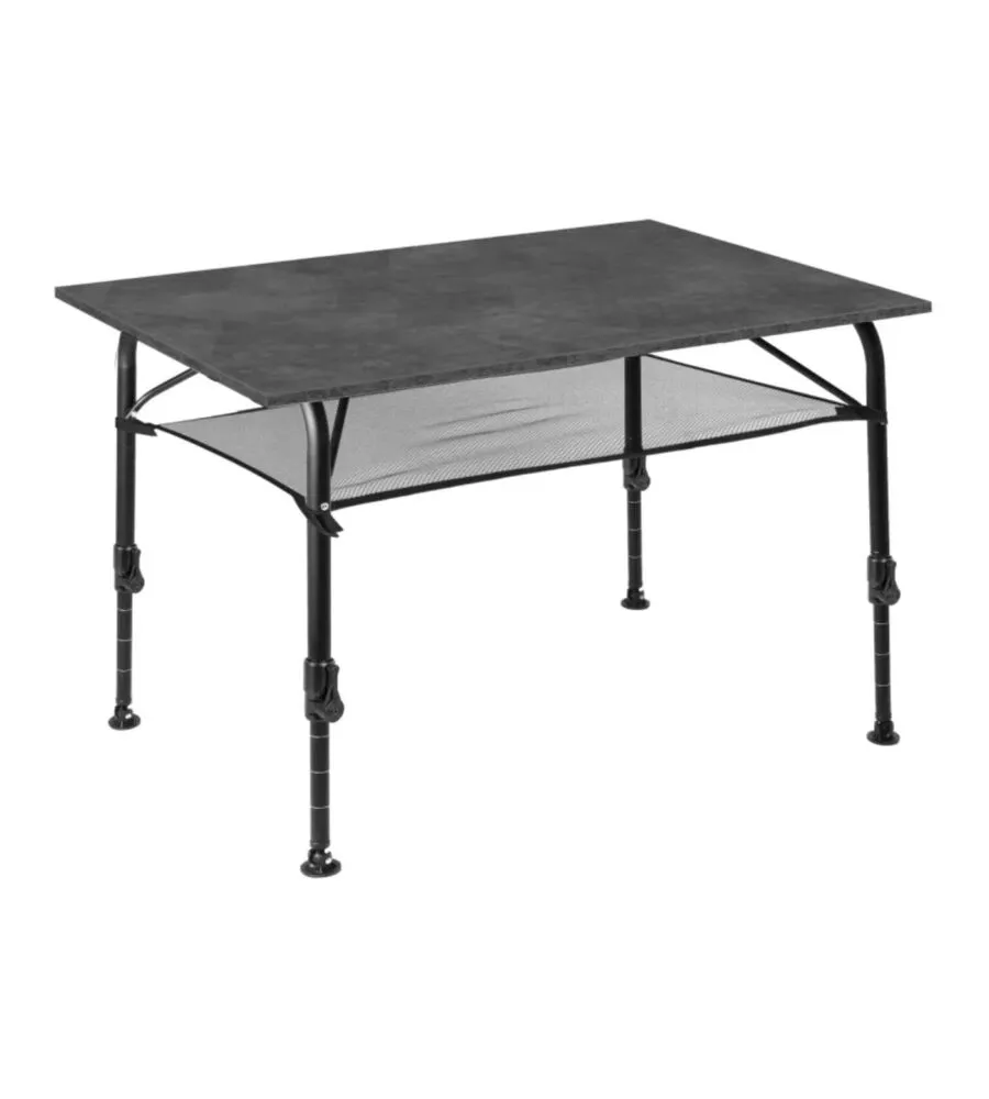 Tavolo pieghevole da campeggio Brunner "Amulet" nero 120x68x75 cm