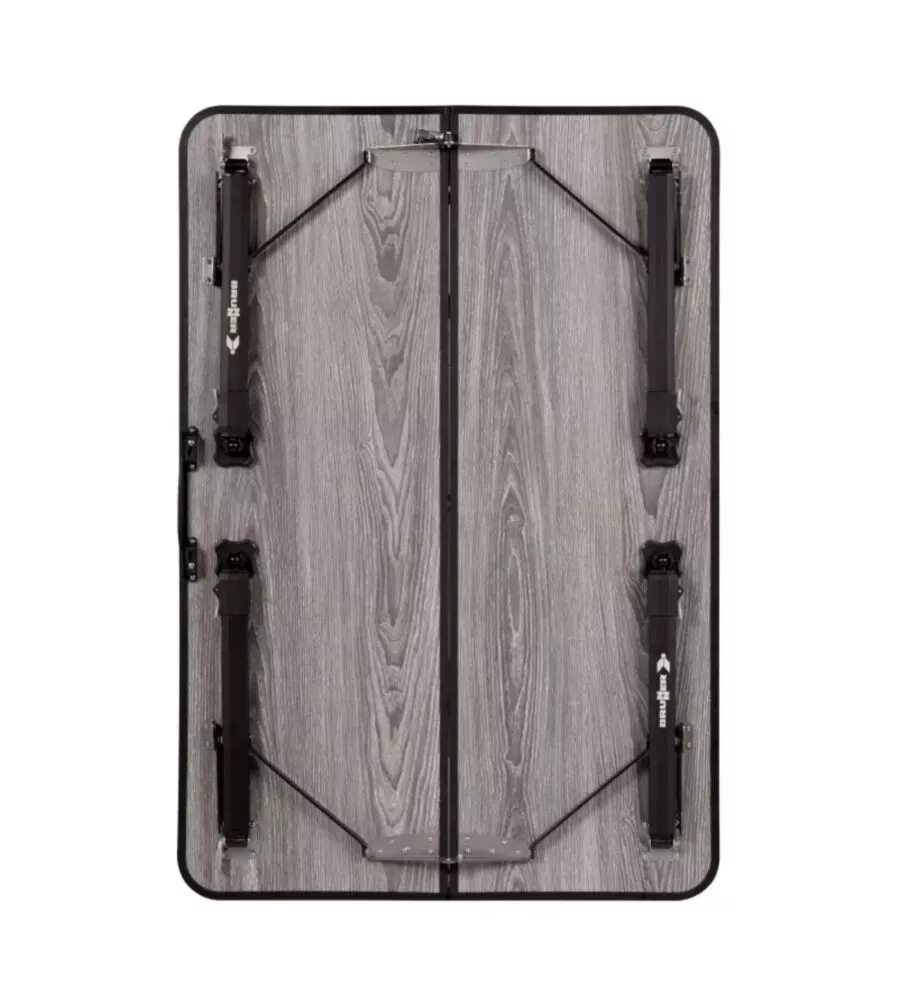 Tavolo pieghevole da campeggio Brunner "Elù Duplit NG" effetto legno 110x75x70 cm