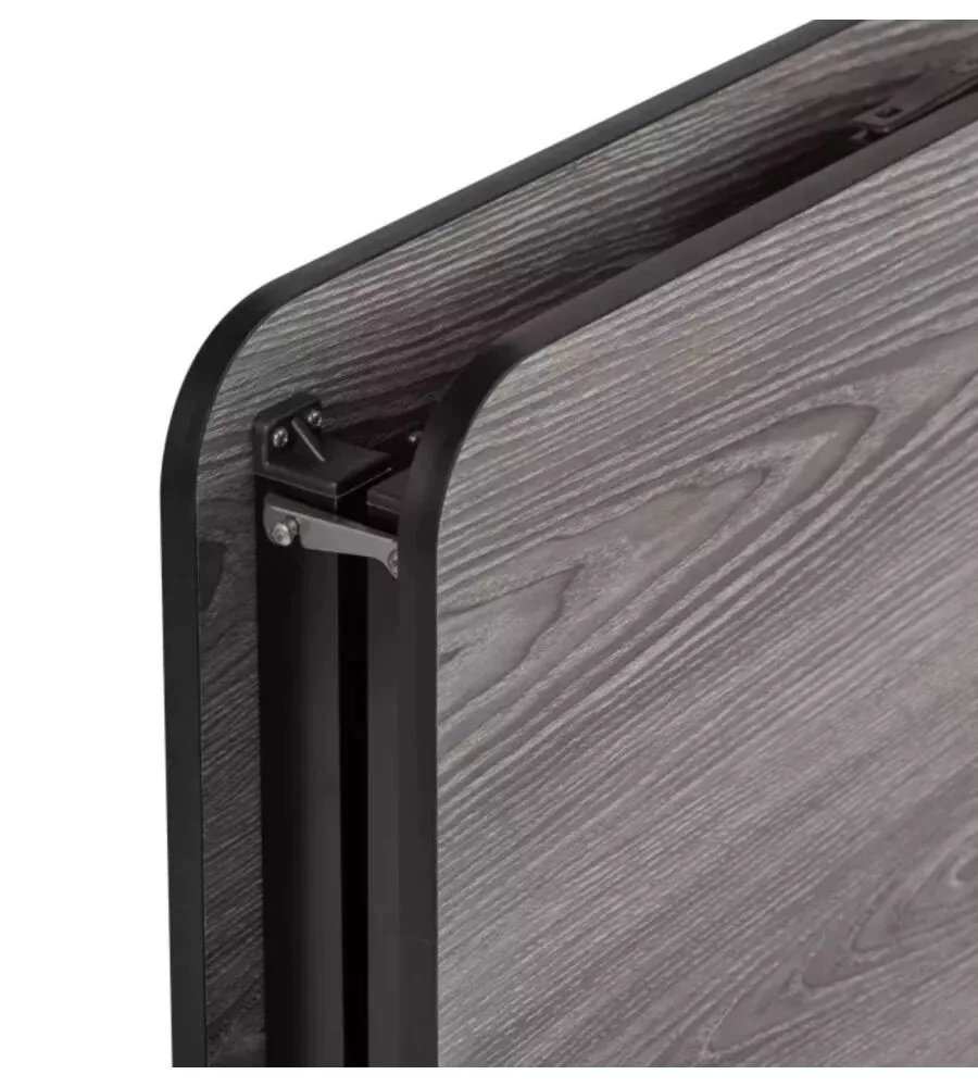 Tavolo allungabile da campeggio Brunner "Elùtop Compack Extension" effetto legno 116/155x70x80 cm