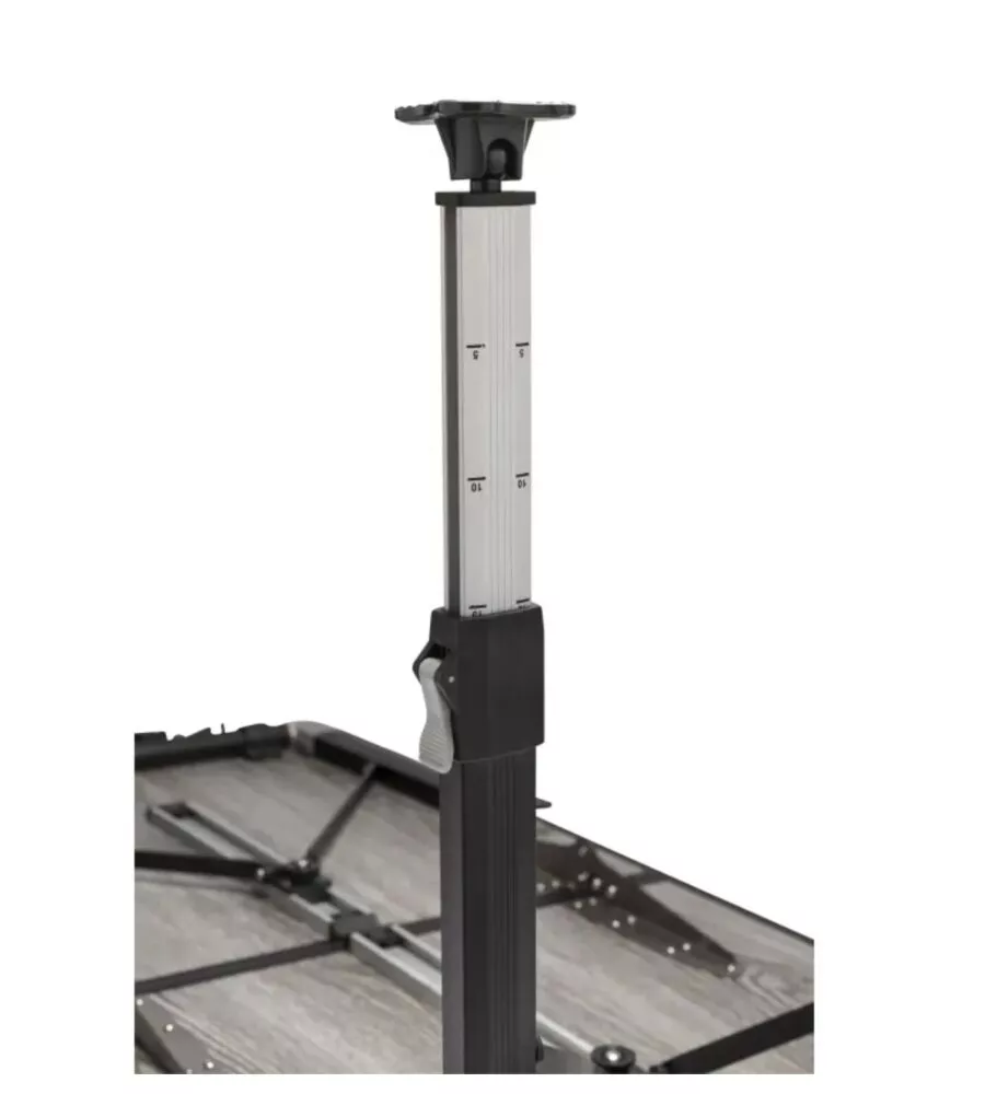 Tavolo pieghevole da campeggio Brunner "Elùtop Compack" effetto legno 120x70x70 cm